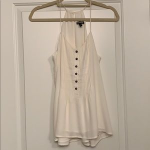 Express Cami with Pleating and Button Details
